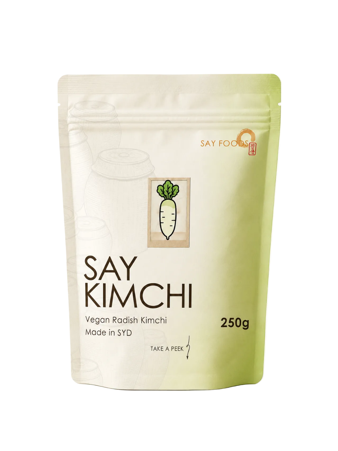 Vegan Mu Kimchi (Radish) 250g