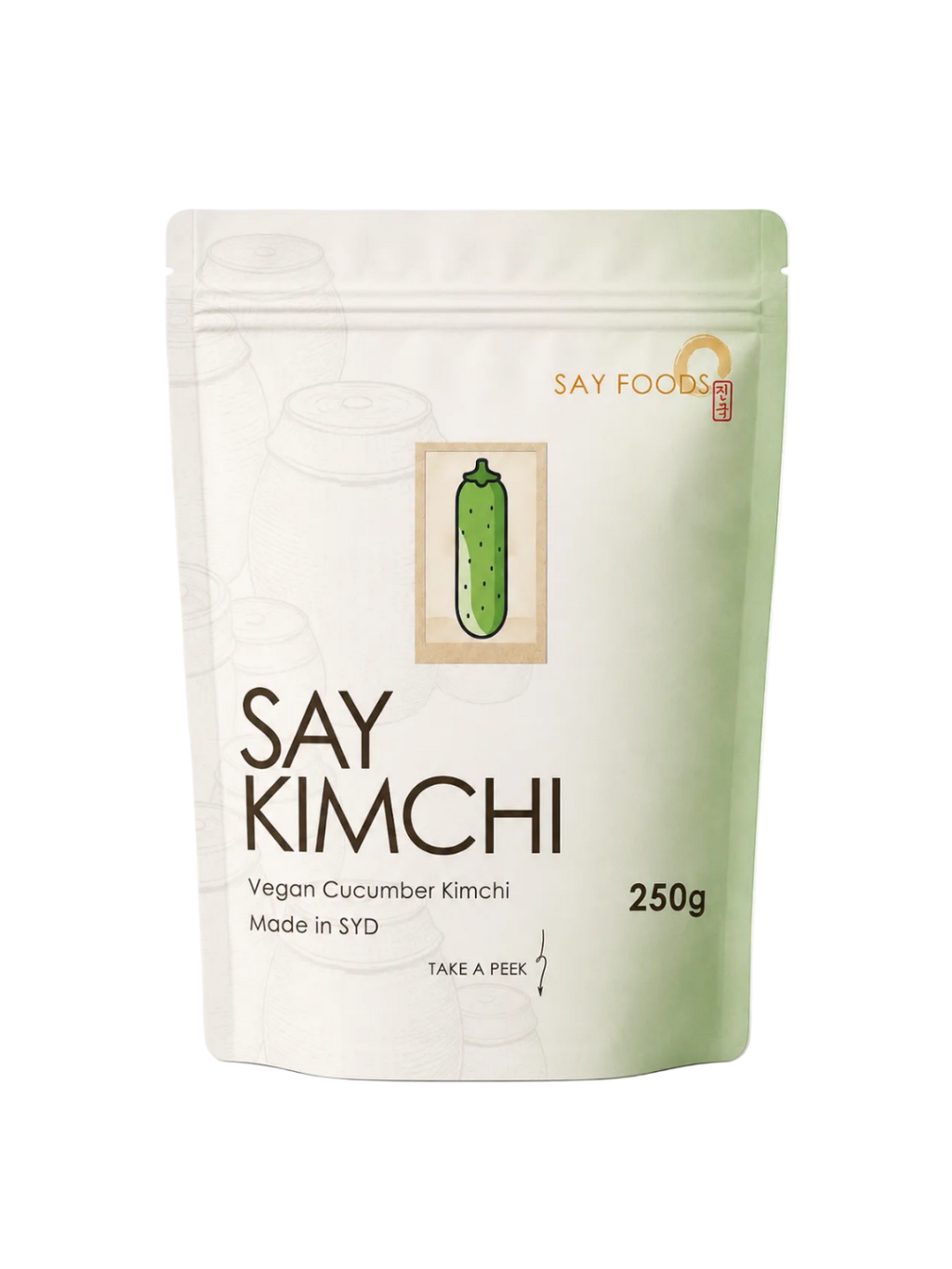 Vegan Oi Kimchi (Cucumber) 250g
